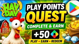 Hay Day Play Points Quest 🎮 | Earn Google Play Points by Playing Hay Day!