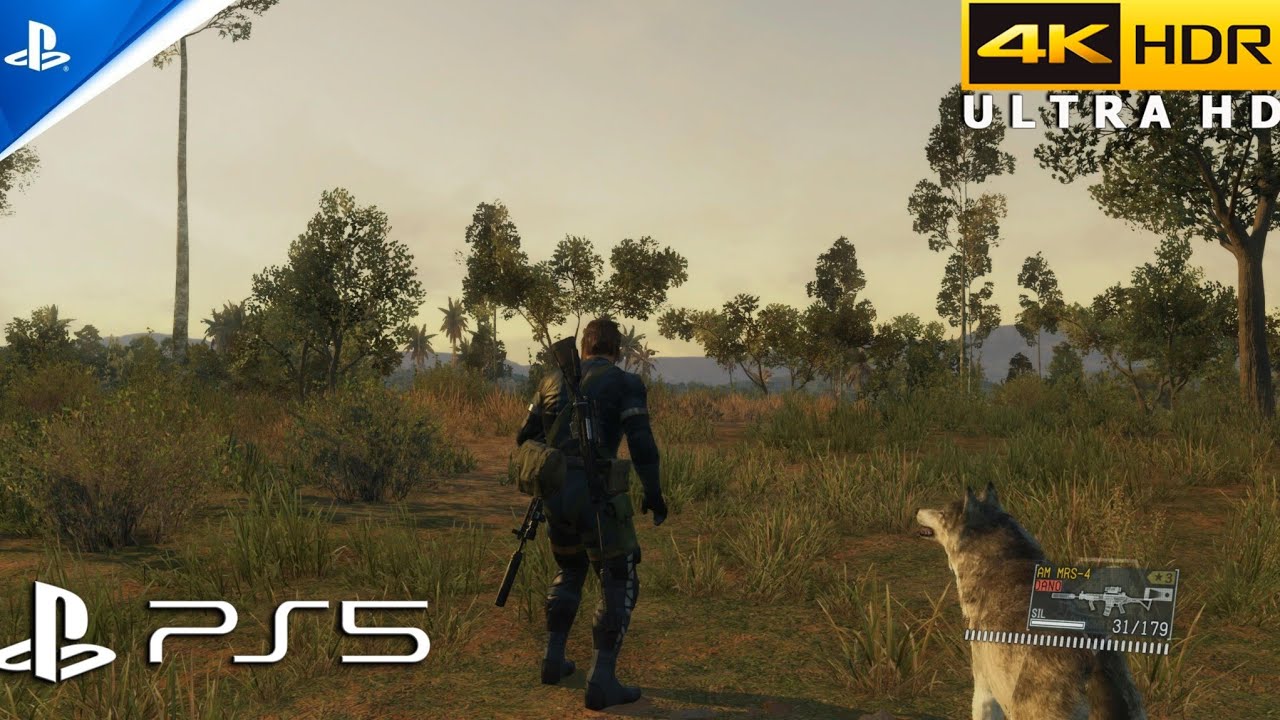 Metal Gear Solid V The Phantom Pain on PS5 4K 60FPS