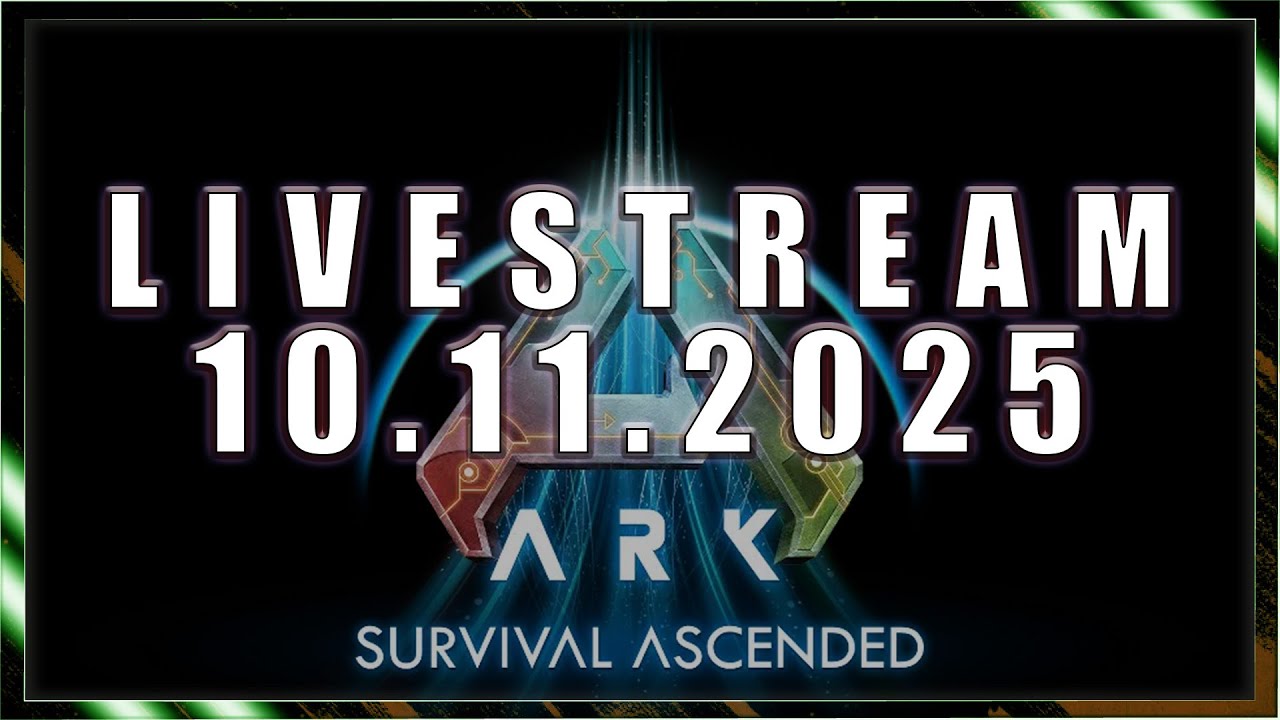 ARK Survival Ascended LIVE – Mainbase-Bau Start! 🏗️ Endlich entsteht unser Zuhause! 🏠🦖 (Deutsch)