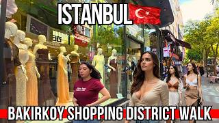 Istanbul 4K Walk in Bakirkoy 🇹🇷 Where Locals Shop | Stylish Shopping District, Boutiques, Cafes 2026