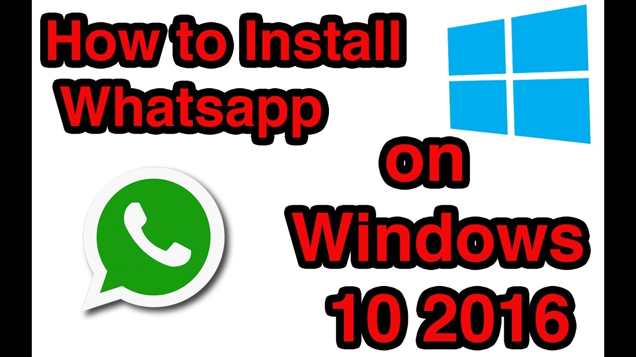 install whatsapp for pc windows 10
