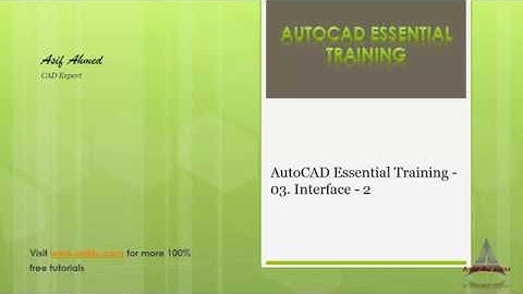 Bangla AutoCAD Tutorial || Essential CAD Training  01 Interface -01