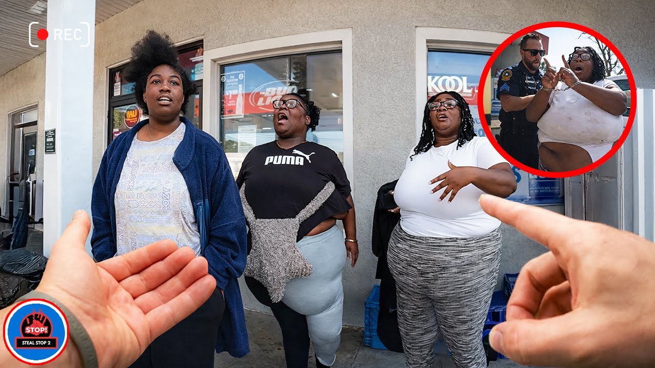 Police Surprise Illinois FAMILY DINE and DASH After Steal $12,000 from Walmart, Ends in Disaster