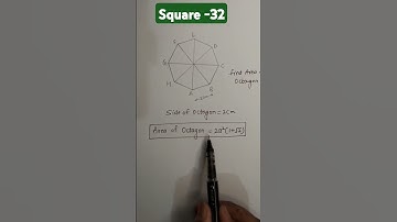 square | Area | Octagon | mensuration | Geometry | @MathandTechbyAR #mathandtechbyar