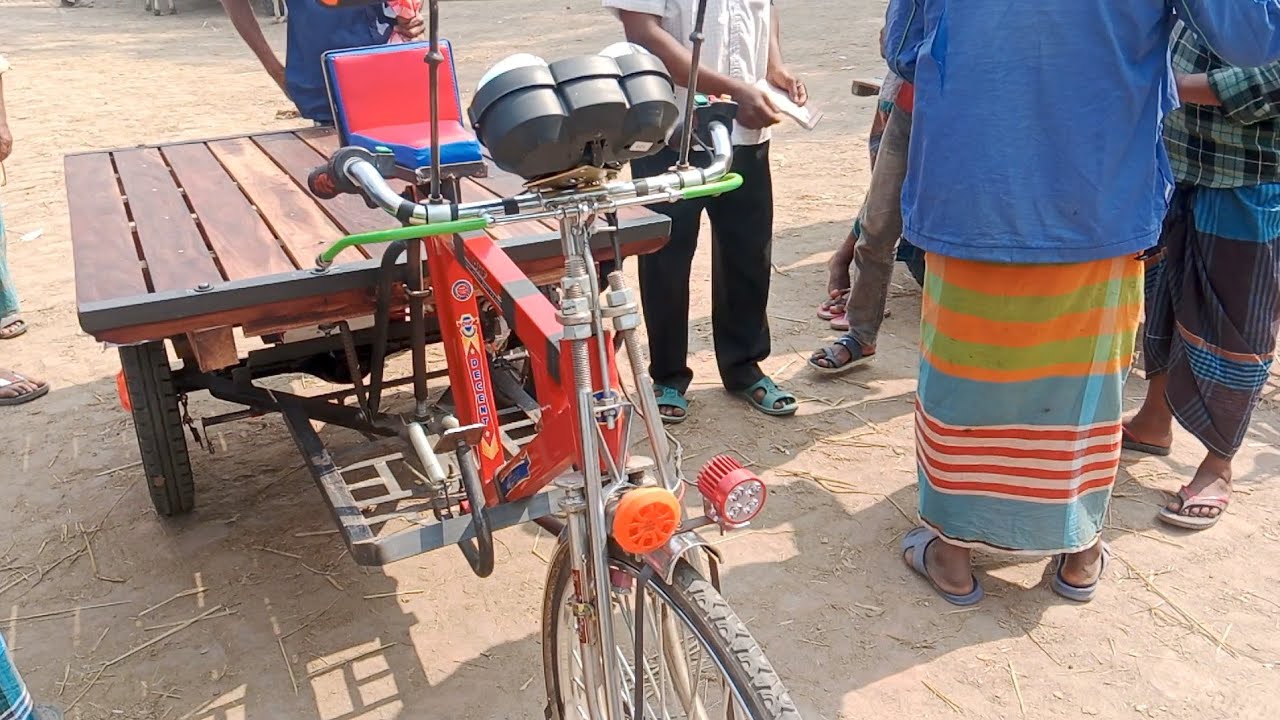 কম দামে ইলেকট্রিক ভ্যান ও অটো ভ্যানের দাম জানুন| ঐতিহাসিক আমবাড়ি হাট|নতুন ও পুরাতন ভ্যান গাড়ির দাম 