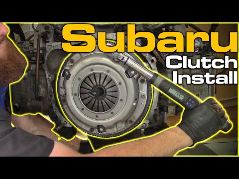 Subaru Clutch Install Subaru Clutch Install