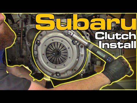 Subaru Clutch Install