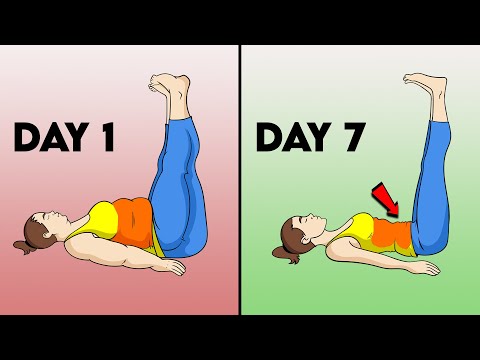 Lazy Bed Exercises To Lose Belly Fat In 7 Days