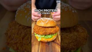 Homemade KFC Zinger Burgers 😋😋🍔