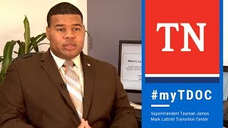 My TDOC: Superintendent Taurean James