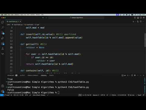 Algorithms and Data Structures Made Easy - Collision Avoidance with Chaining