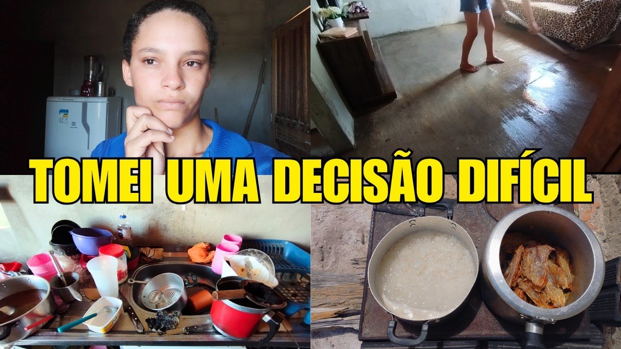 Depois de muito pensar, eu finalmente decidi