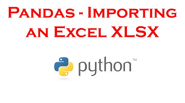 Python - How to import excel files into Python