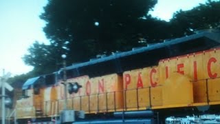 Union Pacific 6936 the Centennial EMD DDA40X on UP Manifest in Dixon IL HD
