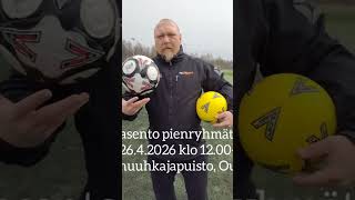 Peliasento pienryhmätreenit 26.4.2026 klo 12.00-14.00 Huuhkajapuisto, Oulu #football #fry #goals