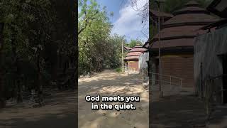 “Sometimes God speaks the loudest in the quiet moments…  #PeacefulMoments #WalkByFaith #GodIsWithYou
