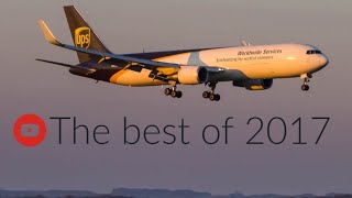 The Highlights Of 2017 - A Fantastic Plane Spotting Year Aviation Music Video