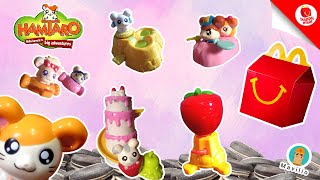 2005 Mcdonalds Hamtaro Little Hamster Big Adventure Happy Meal Set Of 5