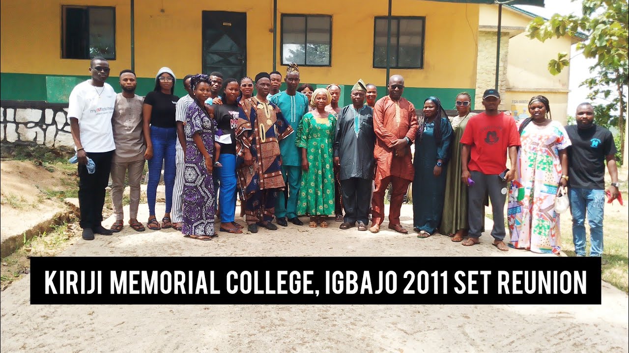 KIRIJI Memorial College, Igbajo 2011Set Reunion