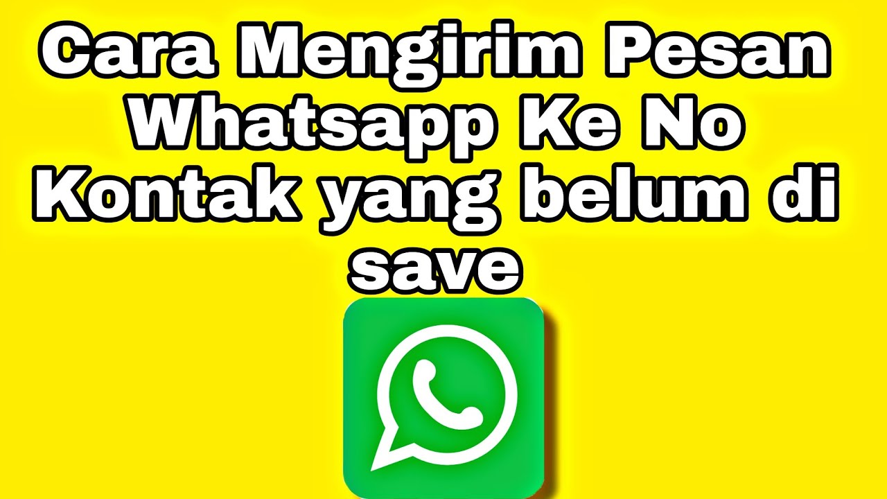 Cara mengirim pesan wa ke nomor baru | tanpa di save dulu 