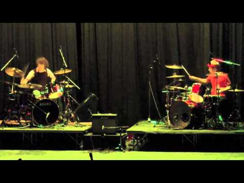 Central's Got Talent 2011 - Drum Battle: Tanner vs...