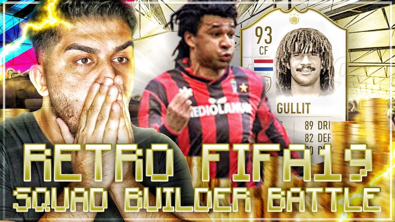 RETRO FIFA 19 PRIME GULLIT 20 MIO SQUAD BUILDER BATTLE!!😱🔥