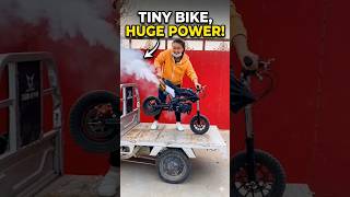 Tiny Bike, HUGE Power! 💨🔥