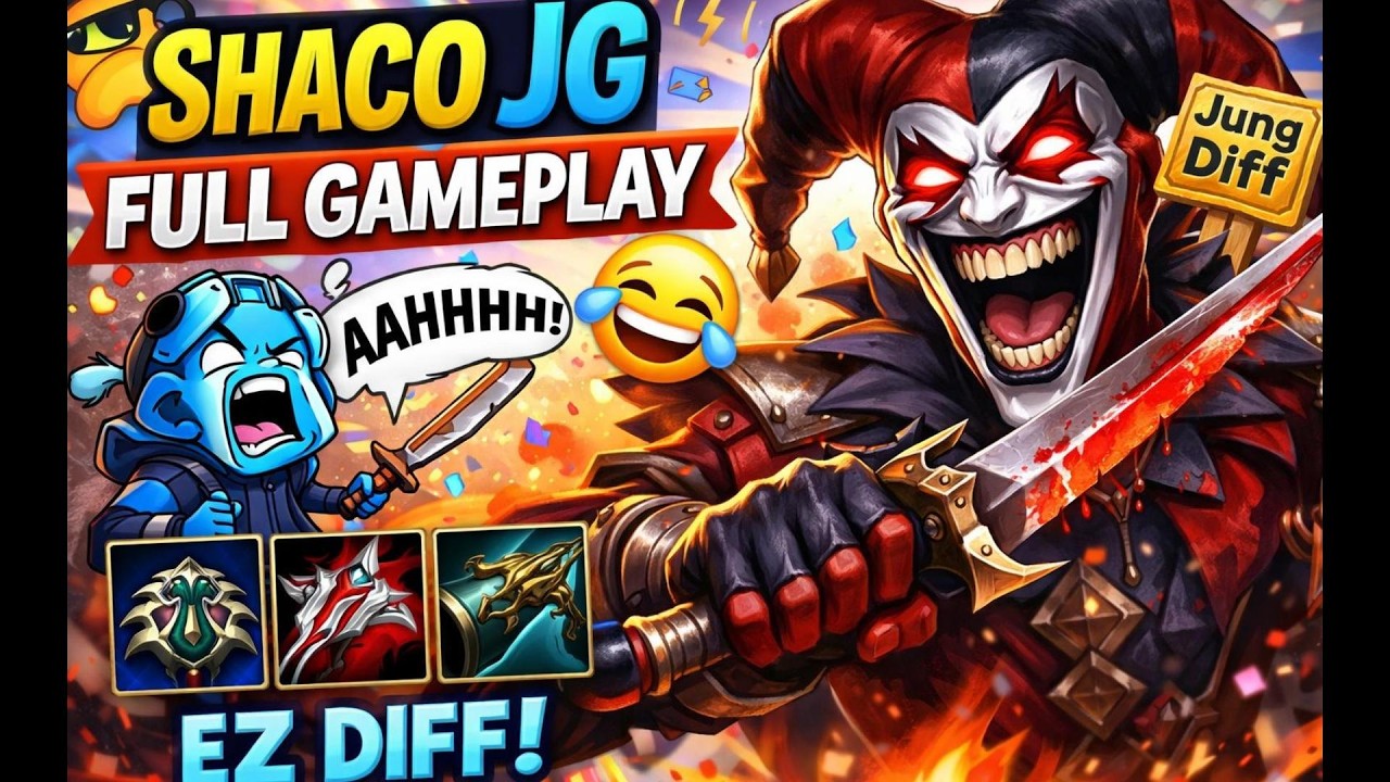 Shaco JG Full Gameplay #1