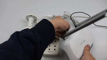 How to Configure VStarcam Security Camera C53S  ethernet cable Connection