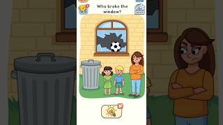 Who broke the window? 😨 | Dop 5 ( Delete One Part) | Level -1480 | #shorts #gaming #viral