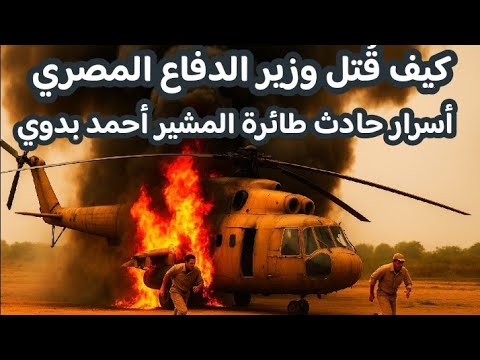كيف قتل وزير الدفاع المصري أسرار حادث طائرة المشير أحمد بدوي