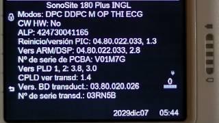 Sonosite 180 Plus C