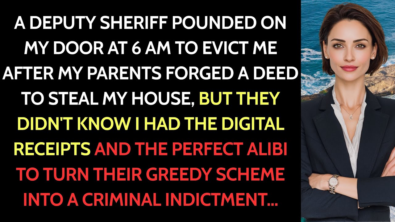 A Deputy Sheriff Showed Up at 6 AM with an Eviction Order—My Parents Filed It Behind My Back and…