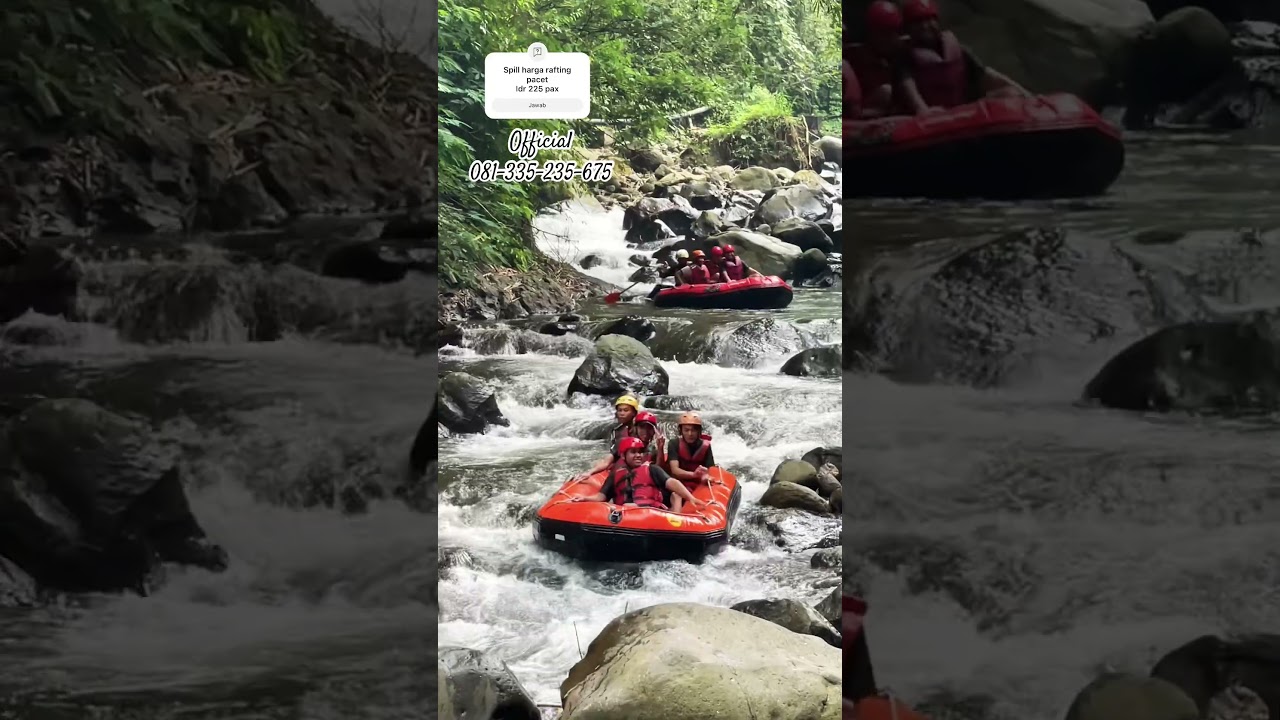 Spill Harga rafting wisata padusan pacet mojokerto jawa timur