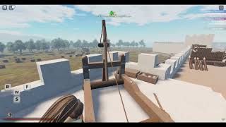 Destroying ram and almost headshot with catapult||Bleeding Blades