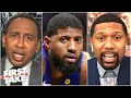 Stephen A. and Jalen Rose disagree on Paul George's career since leaving the Pacers | First Take