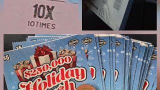 FULL BOOK of $5 HOLIDAY CASH! FL Lottery tickets! 🌴  Found all symbols in the pack!