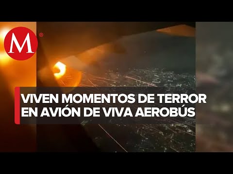 Se incendia un motor de aeronave de Viva Aerobus en pleno vuelo en Guadalajara