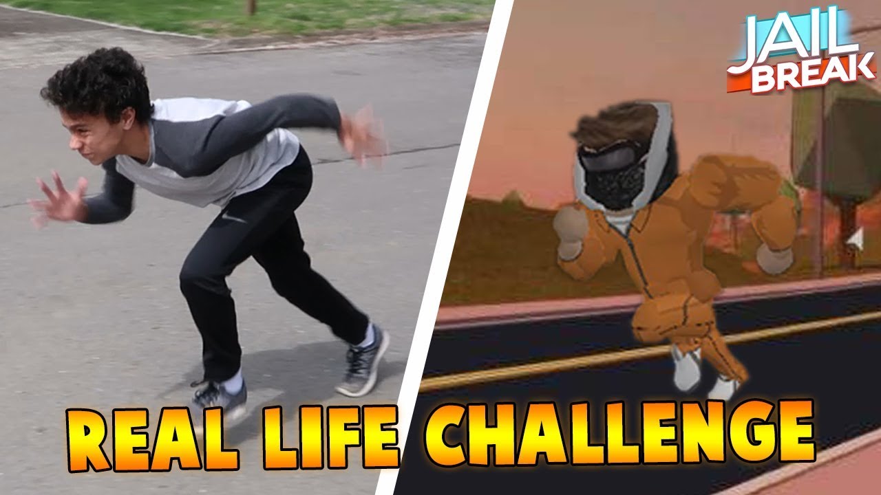 Real Life Challenge In Jailbreak Roblox Jailbreak Youtube - roblox jailbreak in real life