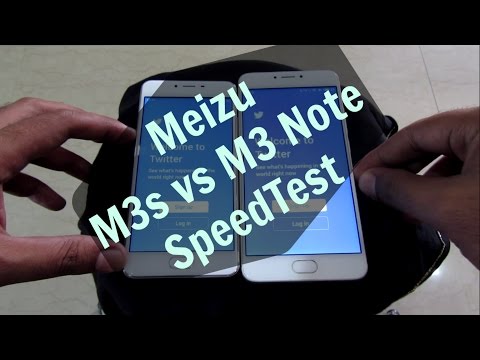 Meizu M3s vs Meizu M3 Note Speedtest