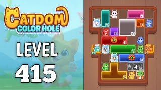Catdom: Color hole Level 415 walkthrough solution  screenshot 4