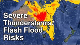 Oz: Severe T-Storm outbreak continues this weekend & next week