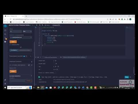 Addition and Sum of 1st n Natural Numbers using Solidity | Remix IDE | Smart Contract | Blockchain