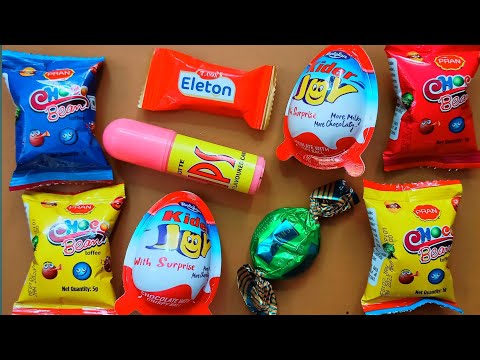 Lot's of lollipops and candies ASMR l satisfying videos BIG Beans chocolate so many candies rainbow