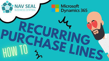 Recurring Purchase Lines | NAV SEAL