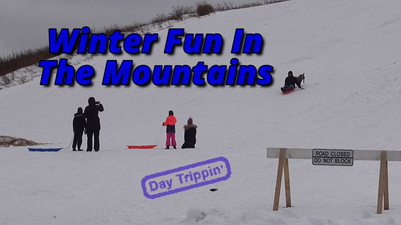 Wintry Mountain Fun Day Trippin' Prince Gallitzin State Park YouTube