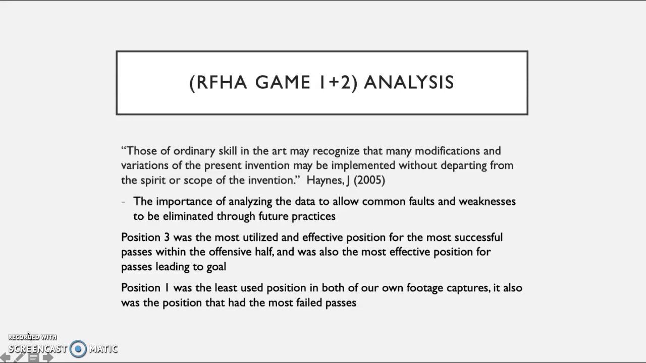 Performance Analysis of Handball