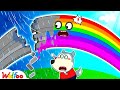 Wolfoo, The Rainbow Is Gone! - How Is a Rainbow Formed? - Educational Video for Kids | Wolfoo Family