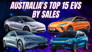 Top 15 best selling electric cars in Australia in May 2024