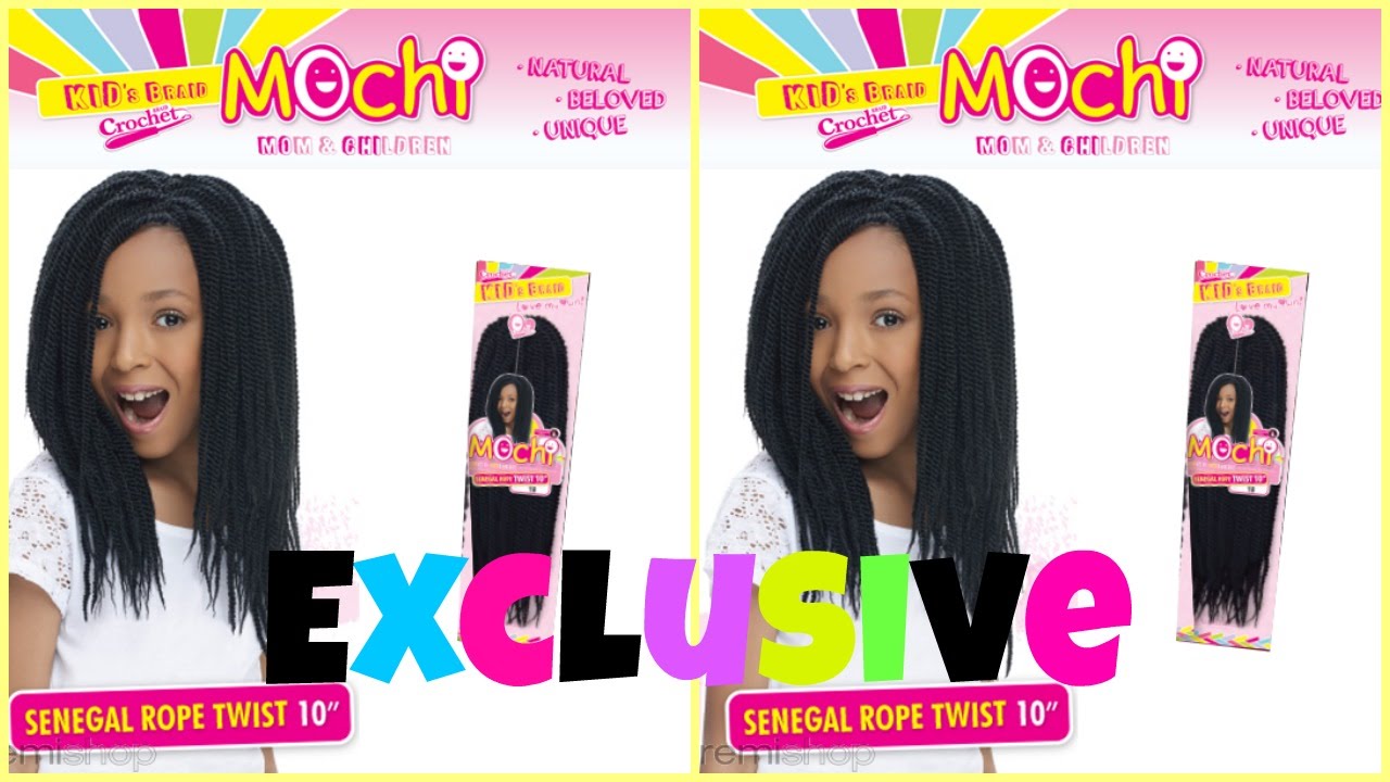 Kids Crochet Braids On Natural Hair Mochi Senegal Twist Harlem